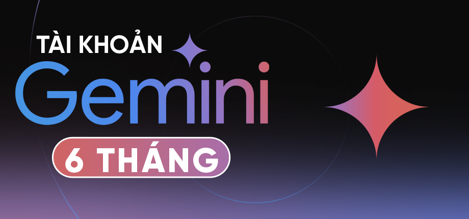 Gemini Advanced 6 tháng - Tài khoản